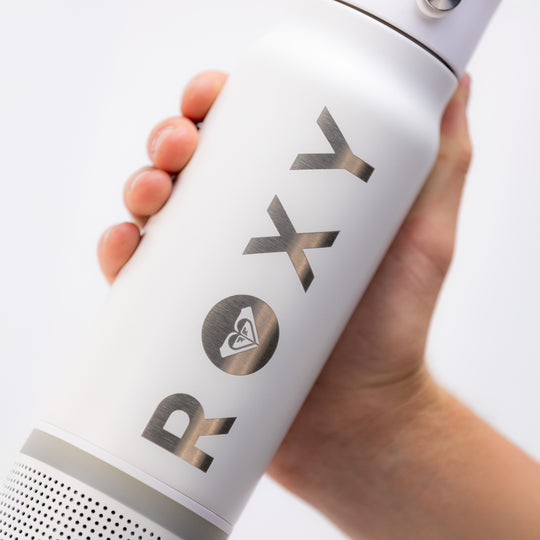 LitFlask x Roxy - White