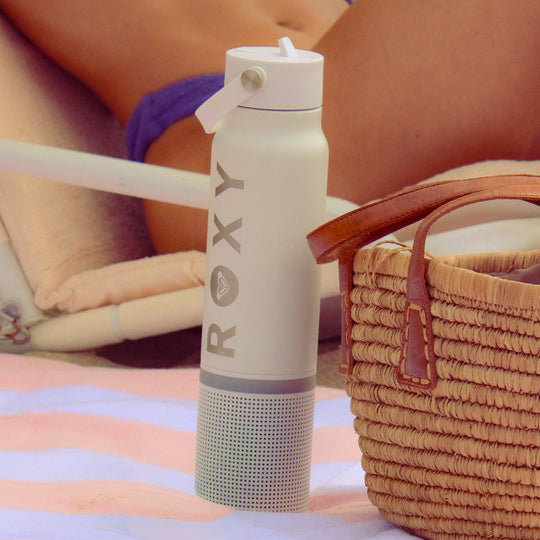 LitFlask x Roxy - White